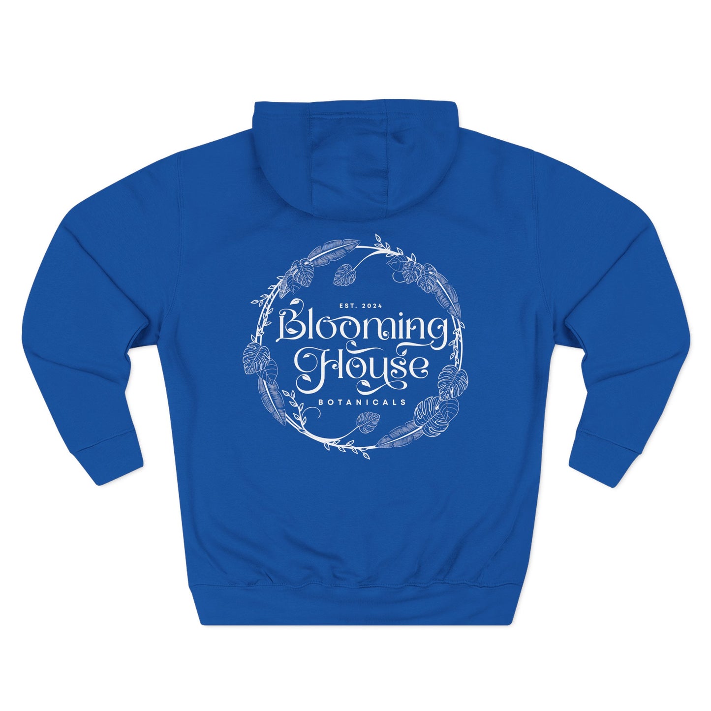 Three-Panel Fleece Hoodie
