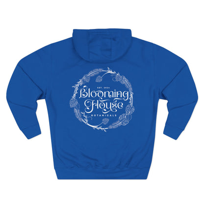 Three-Panel Fleece Hoodie