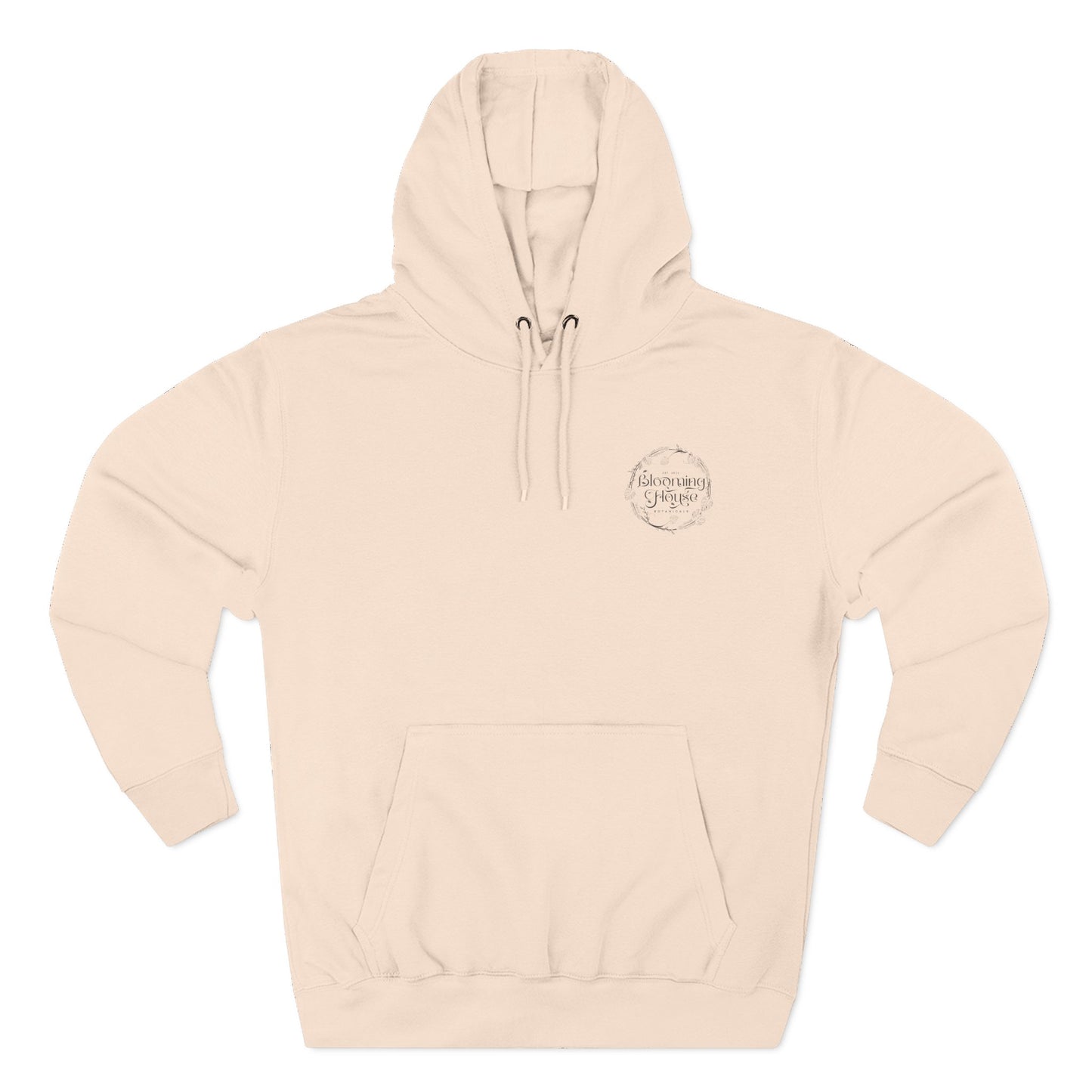 Three-Panel Fleece Hoodie