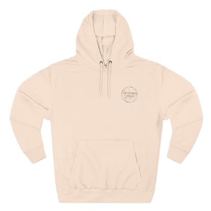 Three-Panel Fleece Hoodie