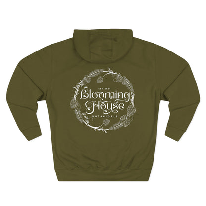Three-Panel Fleece Hoodie