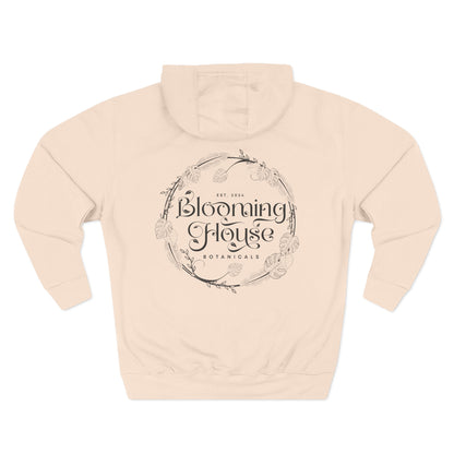 Three-Panel Fleece Hoodie