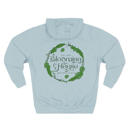 Three-Panel Fleece Hoodie