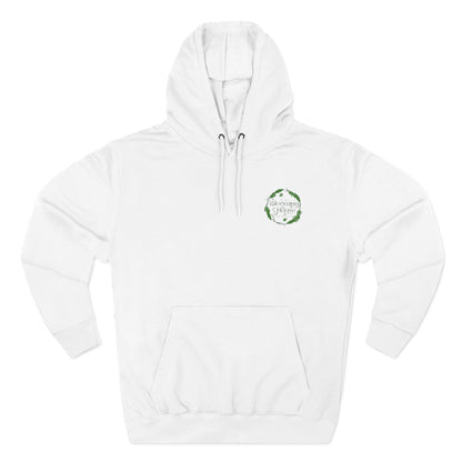 Three-Panel Fleece Hoodie