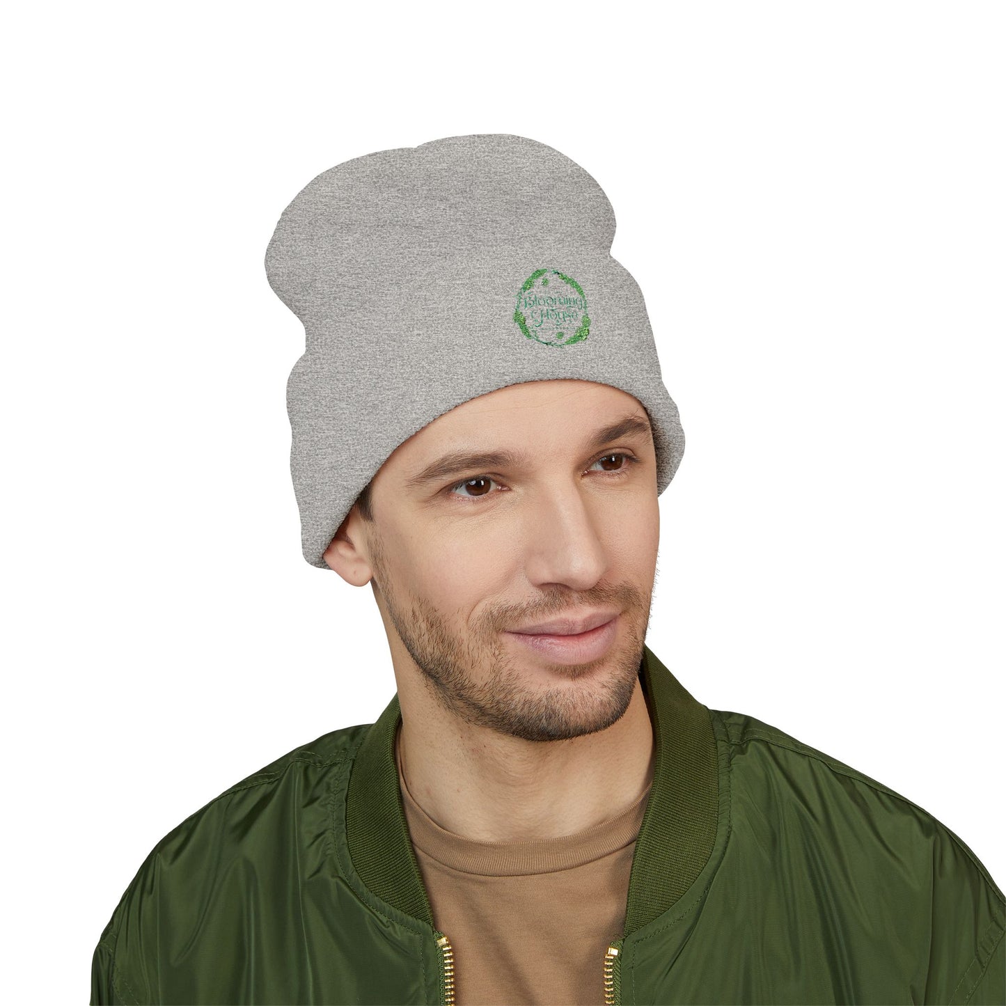 Logo Cuffed Beanie (Embroidery)
