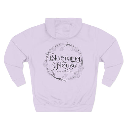 Three-Panel Fleece Hoodie