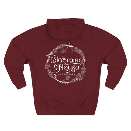 Three-Panel Fleece Hoodie