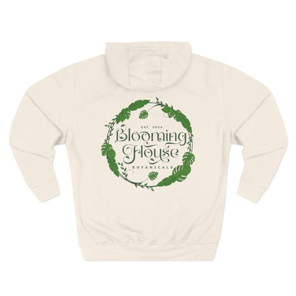 Three-Panel Fleece Hoodie