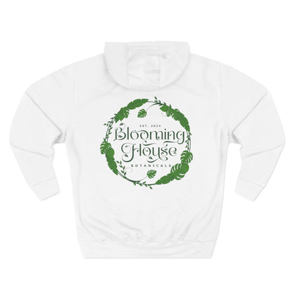 Three-Panel Fleece Hoodie