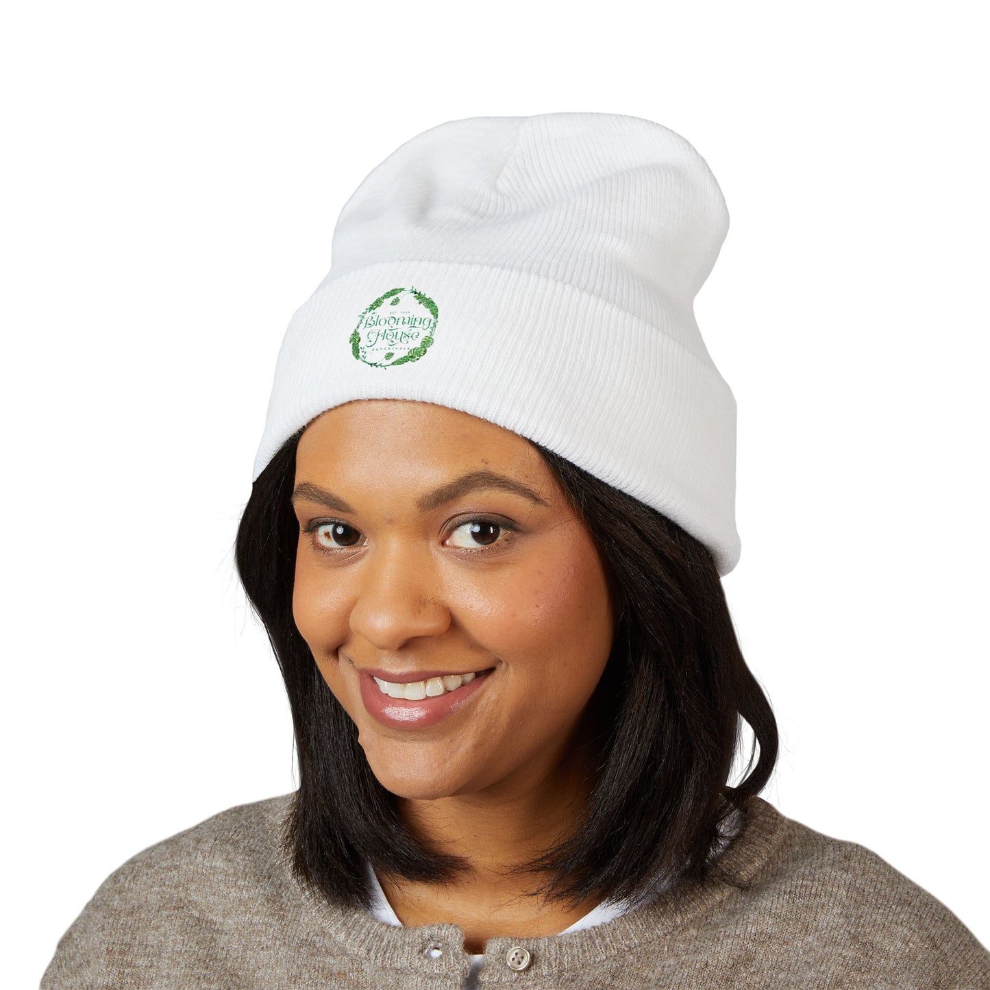 Logo Cuffed Beanie (Embroidery)