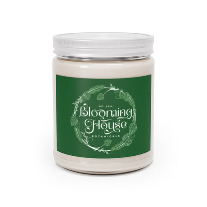 Blooming House Logo Soy Candle, 9oz