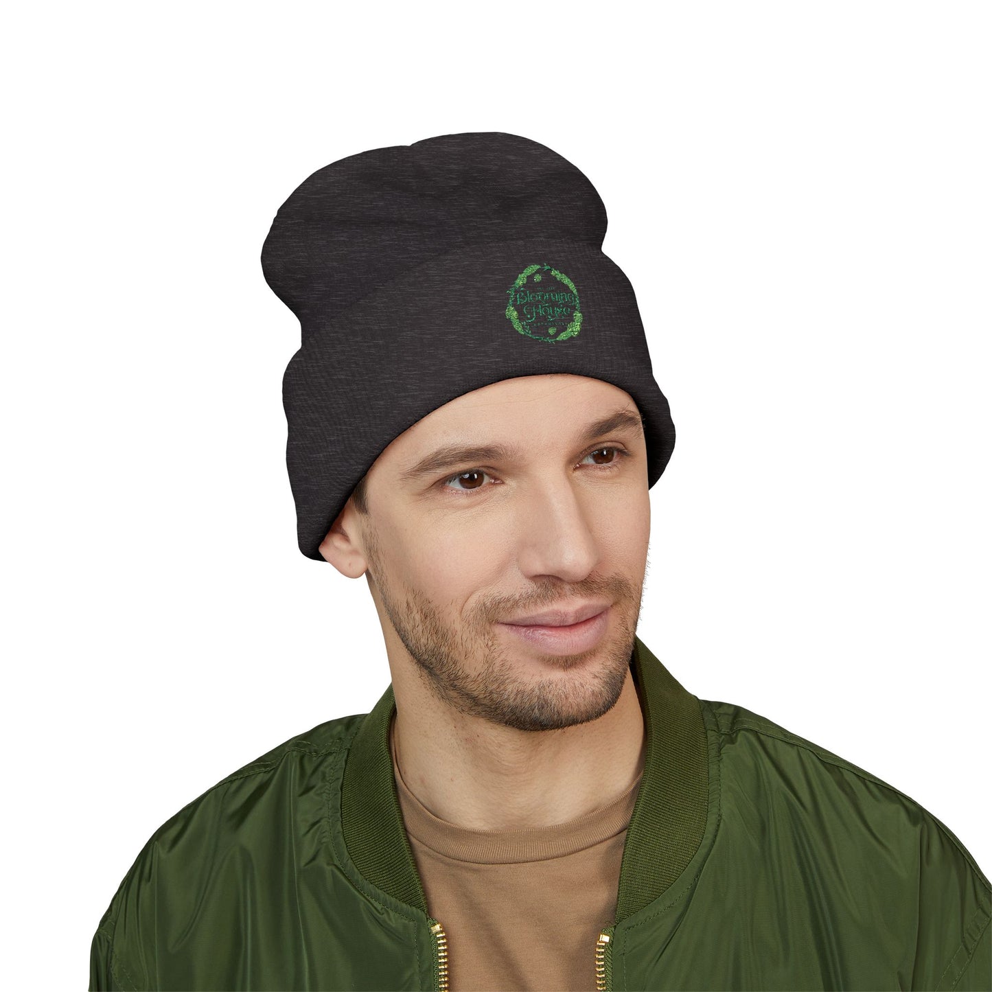Logo Cuffed Beanie (Embroidery)