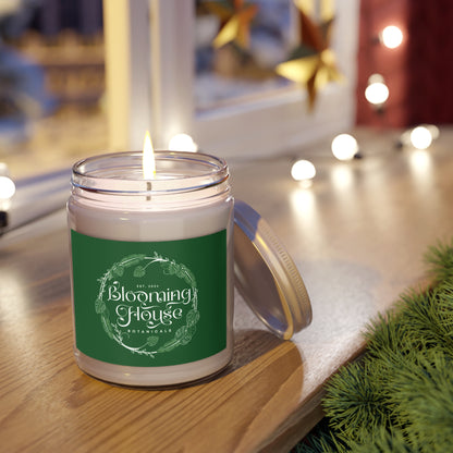 Blooming House Logo Soy Candle, 9oz