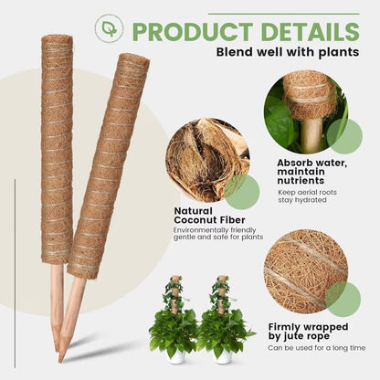 Coir Pole 12"